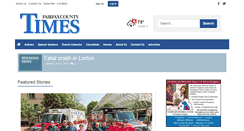 Desktop Screenshot of fairfaxtimes.com